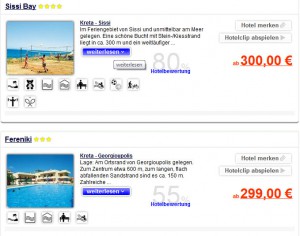 Sissi Lastminute Angebote